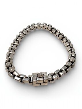 JOHN HARDY Sterling silver retired box chain bracelet
